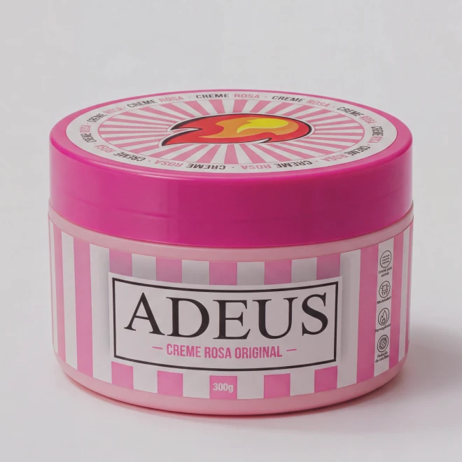 Pote do Creme Rosa Adeus Original 300g